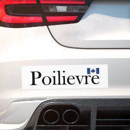 Adesivo Para Carro Pierre Poilievre - Bandeira oficial canadiana