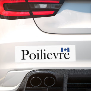 Adesivo Para Carro Pierre Poilievre - Bandeira oficial canadiana