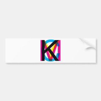 Adesivo Para Carro Pilha de CMYK