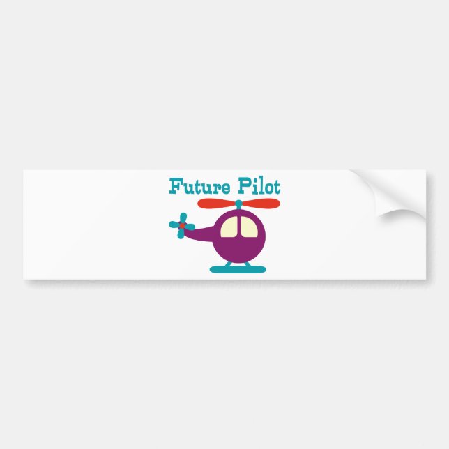 Adesivo Para Carro Piloto Futuro (Frente)