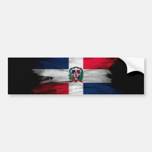 Adesivo Para Carro Pincel de pincel da República Dominicana