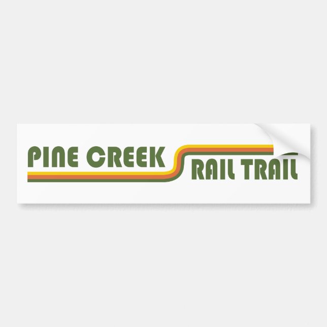 Adesivo Para Carro Pine Creek Rail Trace (Frente)