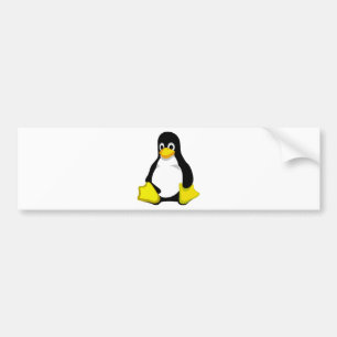 Adesivo Para Carro Pinguim Linux Tux