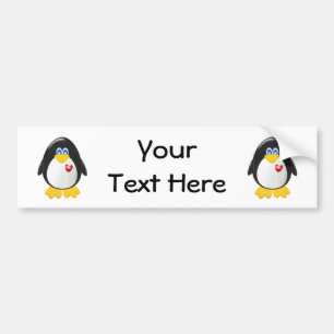 Adesivo Para Carro Pinguim personalizado