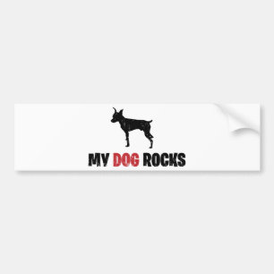 Adesivo Para Carro Pinscher diminuto