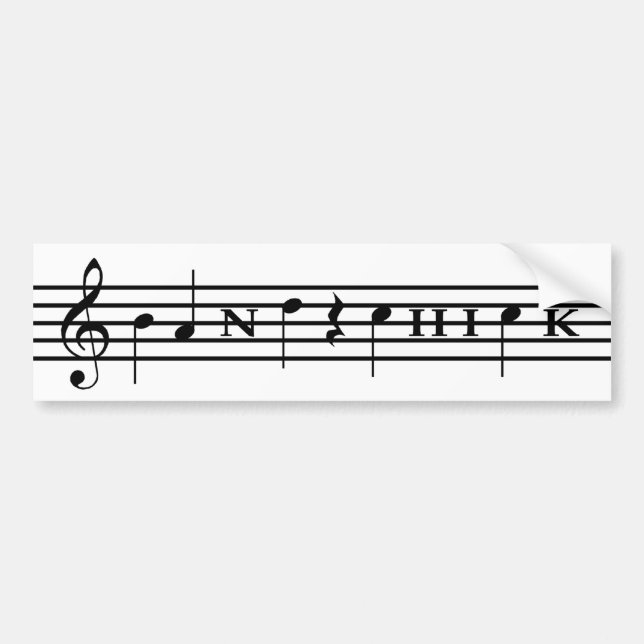 Adesivo Para Carro Pintinho da banda (Frente)