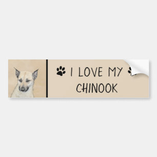 Adesivo Para Carro Pintura em Chinook (Orelhas Apontadas) - Arte Cani