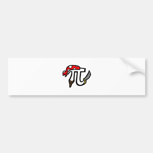 Adesivo Para Carro Pirata do PI (Frente)