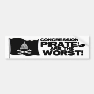 Adesivo Para Carro Piratas do congresso