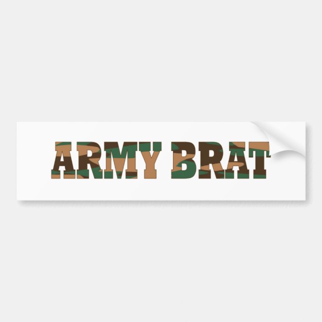 Adesivo Para Carro Pirralho do exército (Frente)