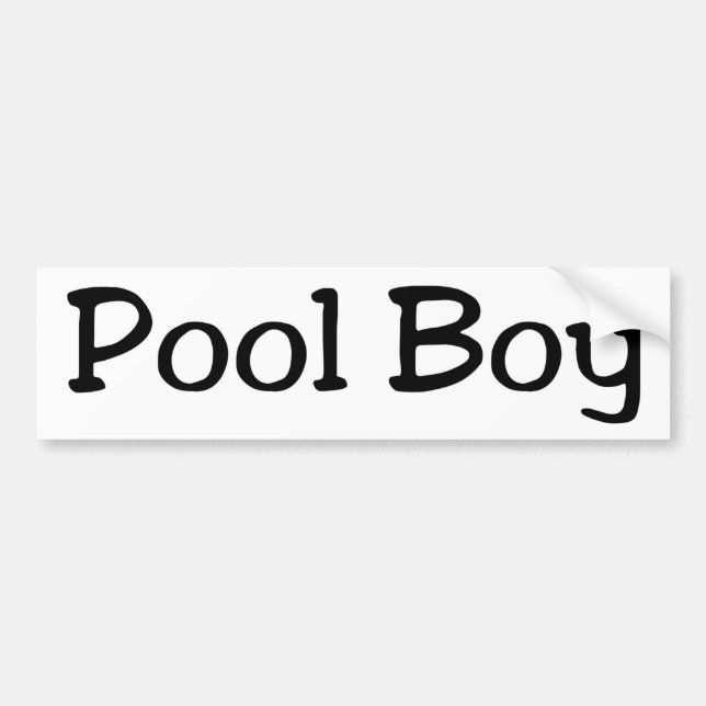 Adesivo Para Carro Piscina Boy (Frente)