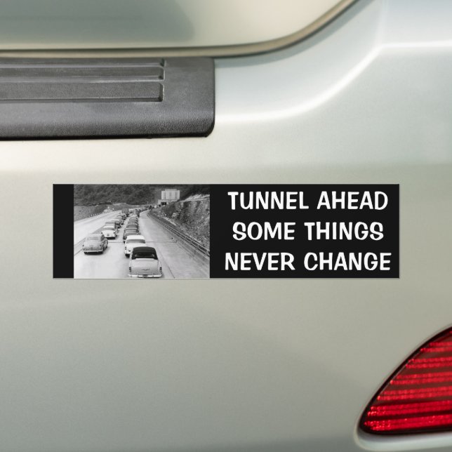 ADESIVO PARA CARRO PITTSBURGH TUNNEL HUMOR BUMPER STICKER (No carro)