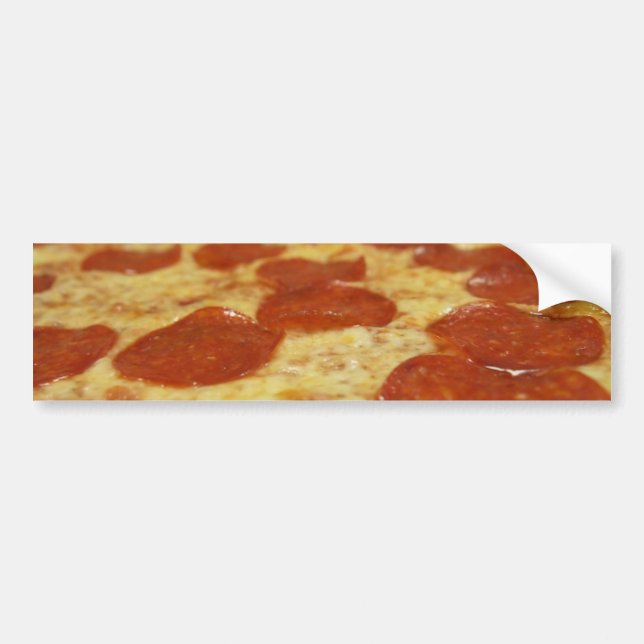 Adesivo Para Carro pizza de pepperoni (Frente)