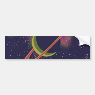 Adesivo Para Carro Planetas e estrelas
