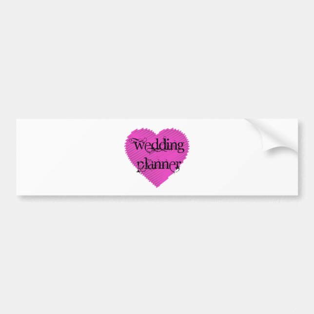 Adesivo Para Carro Planner de Casamento (Frente)
