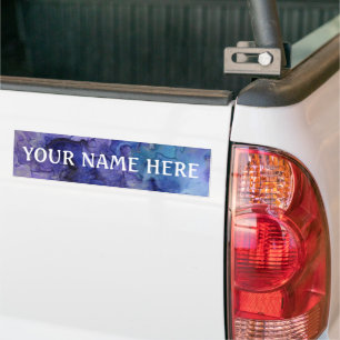 Adesivo Para Carro Plano de fundo de tinta mista - Personalize o seu