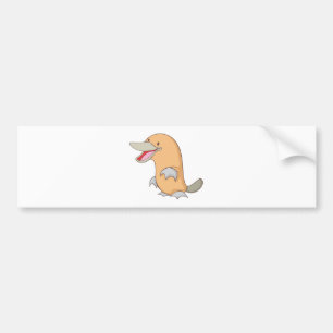 Adesivo Para Carro Platypus feliz