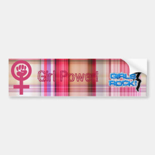 Adesivo Para Carro Poder da menina!