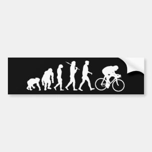Adesivo Para Carro Poder do pedal dos ciclistas do ciclismo que