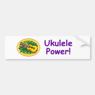 Adesivo Para Carro Poder do Ukulele!