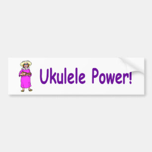 Adesivo Para Carro Poder do Ukulele!