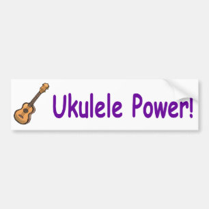 Adesivo Para Carro Poder do Ukulele!