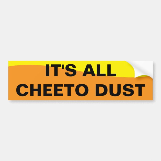 ADESIVO PARA CARRO POEIRA DE CHEETO (Frente)