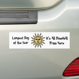 Adesivo Para Carro Poema de Solstício de Verão