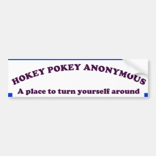 ADESIVO PARA CARRO POKEY DE HOKEY ANÓNIMO