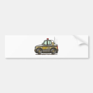 Adesivo Para Carro Polícia do carro-patrulha do carro do xerife
