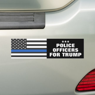 Adesivo Para Carro Policiais Para As Eleições De Trump 2024