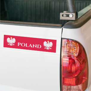 Adesivo Para Carro Polska Eagle Polonês Polônia