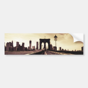 Adesivo Para Carro Ponte de Brooklyn - Nova Iorque