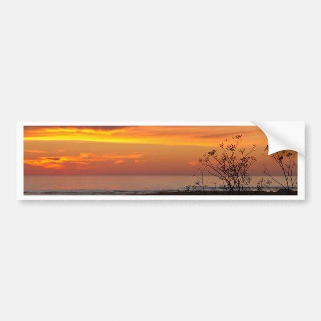 Adesivo Para Carro Por do sol (Frente)
