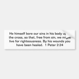 Adesivo Para Carro Por suas feridas