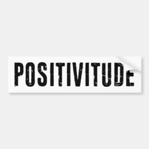 Adesivo Para Carro Positividade