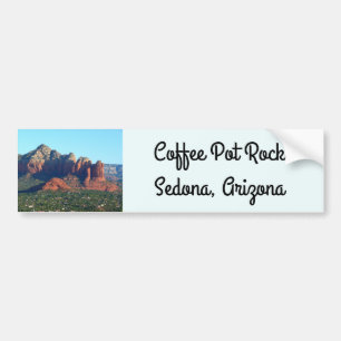 Adesivo Para Carro Pote de café Rock I em Sedona Arizona