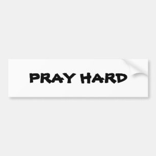 Adesivo Para Carro Pray o duro