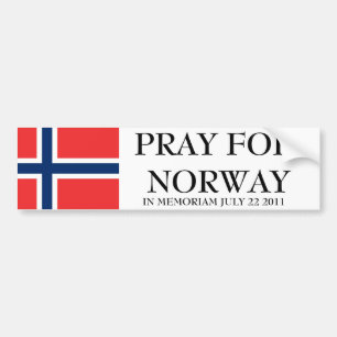 ADESIVO PARA CARRO PRAY PARA A NORUEGA