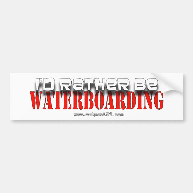 Adesivo Para Carro Preferencialmente B Waterboarding (Frente)