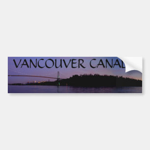 Adesivo Para Carro Presentes de Vancouver Bumper Sticker Vancouver So