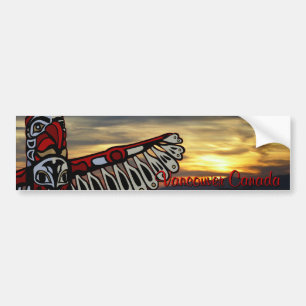 Adesivo Para Carro Presentes de Vancouver Bumper Sticker Vancouver So