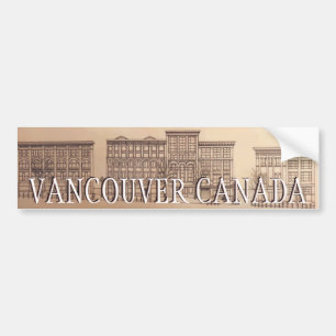 Adesivo Para Carro Presentes de Vancouver Bumper Sticker Vancouver So