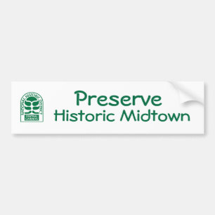 Adesivo Para Carro Preservar logotipo CGA Preservar autocolante histó