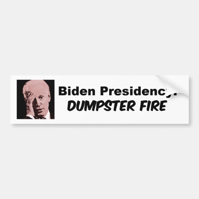 Adesivo Para Carro Presidência Biden: Autocolante de bombeiros (Frente)