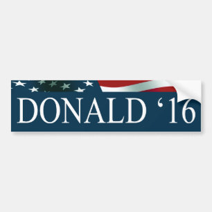 Adesivo Para Carro Presidente 2016 de Donald Trump