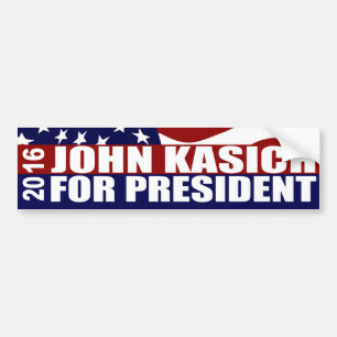 Adesivo Para Carro Presidente 2016 de John Kasich