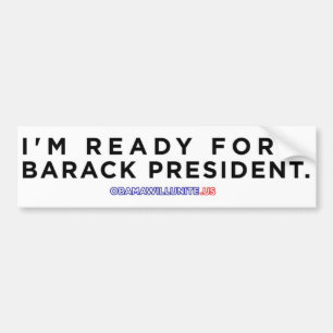 Adesivo Para Carro Presidente autocolante no vidro traseiro de Barack