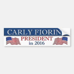 Adesivo Para Carro Presidente de Carly Fiorina em 2016