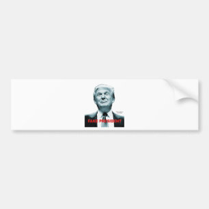 Adesivo Para Carro Presidente Falso (Trump)